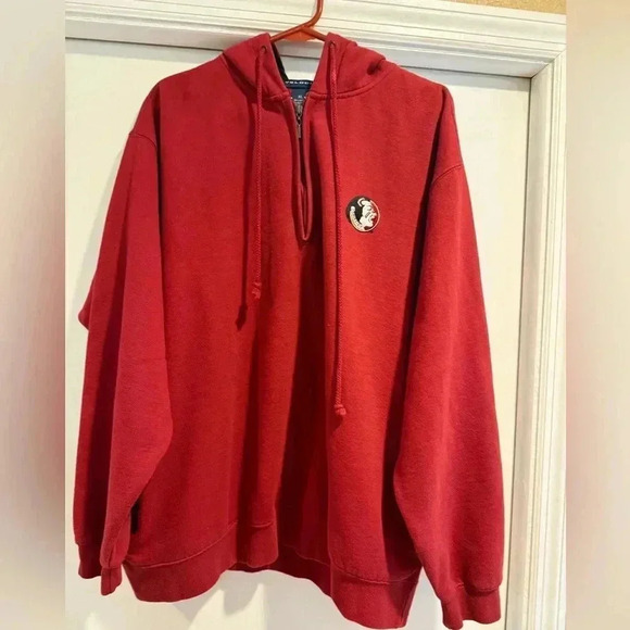 Florida State Seminoles 1/4 Zip Hoodie - Picture 1 of 4